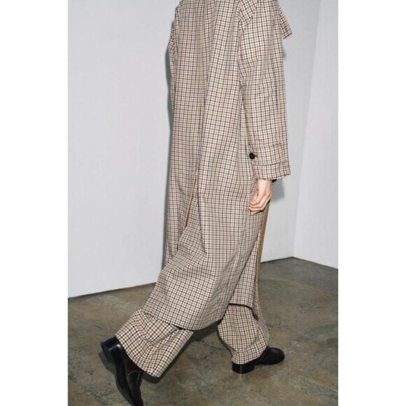 ZARA REVERSIBLE TRENCH COAT ZW COLLECTION - Picture 8 of 12